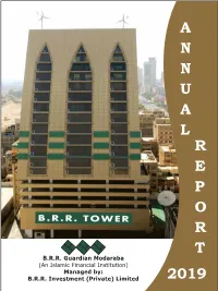A N N U a L R E P O R T 2019