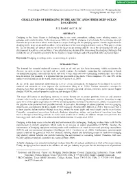 Challenges of Dredging in the Arctic and Other Deep Ocean Locations