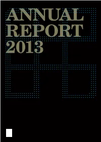 2013 Table of Contents