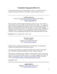 Community-Engaged Directory Submissions