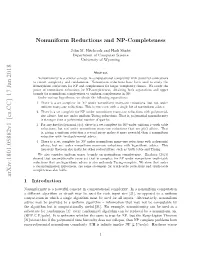 Nonuniform Reductions and NP-Completeness