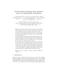 On the Impact of Intrinsic Delay Variation Sources on Iridium LEO Constellation