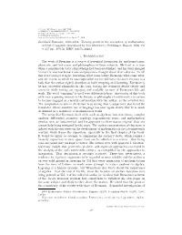 Turning Points in the Conception of Mathematics, by Detlef Laugwitz