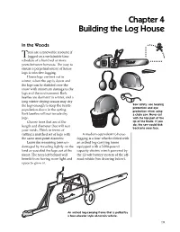 Chapter 4 Building the Log House