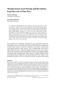 Margin-Based Asset Pricing and Deviations from the Law of One Price