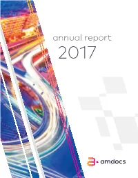 Amdocs 2017 Annual Report
