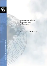 Converting Waste Plastics Into a Resource