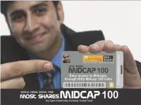 Most Shares MIDCAP 100 - the Vehicle to Invest in Nifty Midcap 100 Index About Most Shares Midcap 100