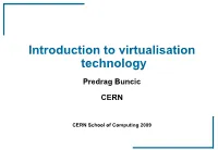 Operating System Virtualization