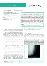 Coccydynia: a Story Retold