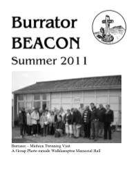 Mathieu Twinning Visit a Group Photo Outside Walkhampton Memorial Hall 2 Editorial Jenny Sharp Welcome to the Summer Edition of the Burrator Beacon