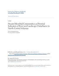 Stream Microbial Communities As Potential Indicators of River And