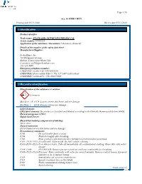 Safety Data Sheet Acc