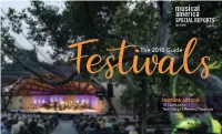 The 2018 Guide Festivals