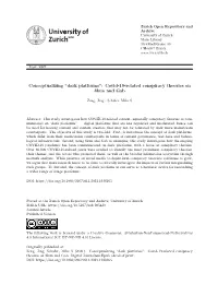 Conceptualizing “Dark Platforms”. Covid-19-Related Conspiracy Theories on 8Kun And