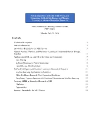 Harnessing Artificial Intelligence and Machine Learning to Advance Biomedical Research