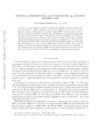 Arxiv:2009.00218V1 [Math.LO]