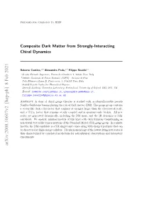 Composite Dark Matter from Strongly-Interacting Chiral Dynamics