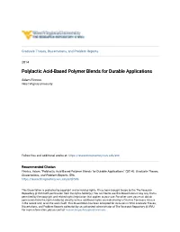 Polylactic Acid-Based Polymer Blends for Durable Applications