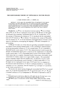 The Nonstandard Theory of Topological Vector Spaces