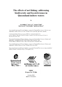 Addressing Biodiversity and Bycatch Issues in Queensland Inshore Waters
