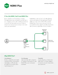 Why NGINX Plus?