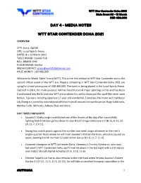 Day 4 - Media Notes