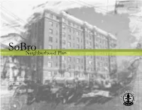 Sobro Neighborhood Plan Introduction 5 Study Generated by a University of Louisville Master of Urban Planning (MUP) Program Capstone Studio Class in 2004
