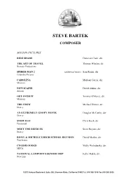 Steve Bartek