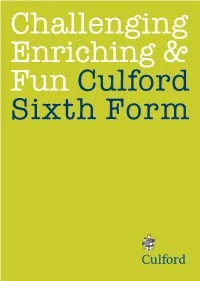 Sixth Form Information Guide