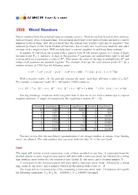 3958 Weird Numbers