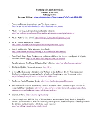 Building an E-‐Book Collection