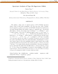Spectrum Analysis of Type Iib Supernova 1996Cb