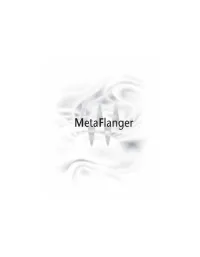Metaflanger User Manual