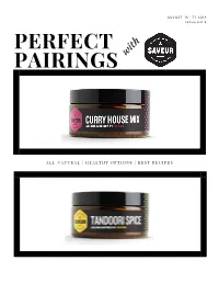 Pairing Recipes