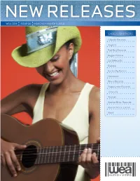AUDIO + VIDEO 3/2/10 Audio & Video Releases *Click on the Artist Names to Be Taken Directly to the Sell Sheet