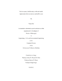 Passive Seismic Interferometry in the Real World: Application with Microseismic and Traffic Noise