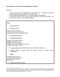 The EU and Peacebuilding After Lisbon1