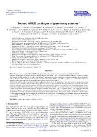 Second AGILE Catalogue of Gamma-Ray Sources?