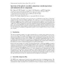 Spectrum of the Galactic Secondary Antiprotons Considering Tertiary