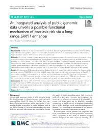 An Integrated Analysis of Public Genomic Data Unveils a Possible