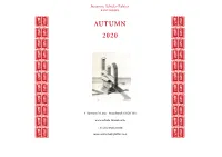 Autumn 2020 2020-11-07 View This Catalogue (.Pdf)