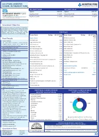 Solutions Oriented Scheme-Retirement Fund