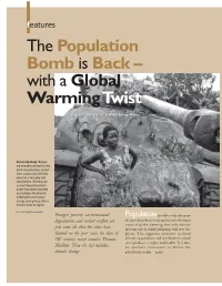 The Population Bomb Is Back – with a Global Warming Twist