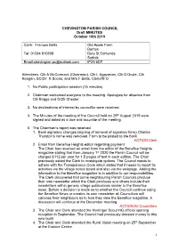 Minutes for October 2019 (Pdf)