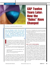 CAP Twelve Years Later: How the “Rules” Have Changed