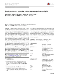 Resolving Distinct Molecular Origins for Copper Effects on PAI-1