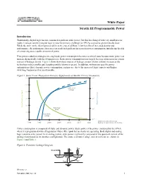 Stratix III Programmable Power