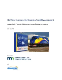Appendix a – Technical Memorandum on Existing Constraints (PDF)