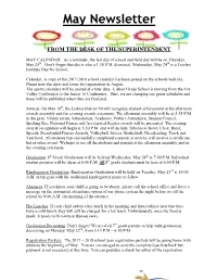 May Newsletter